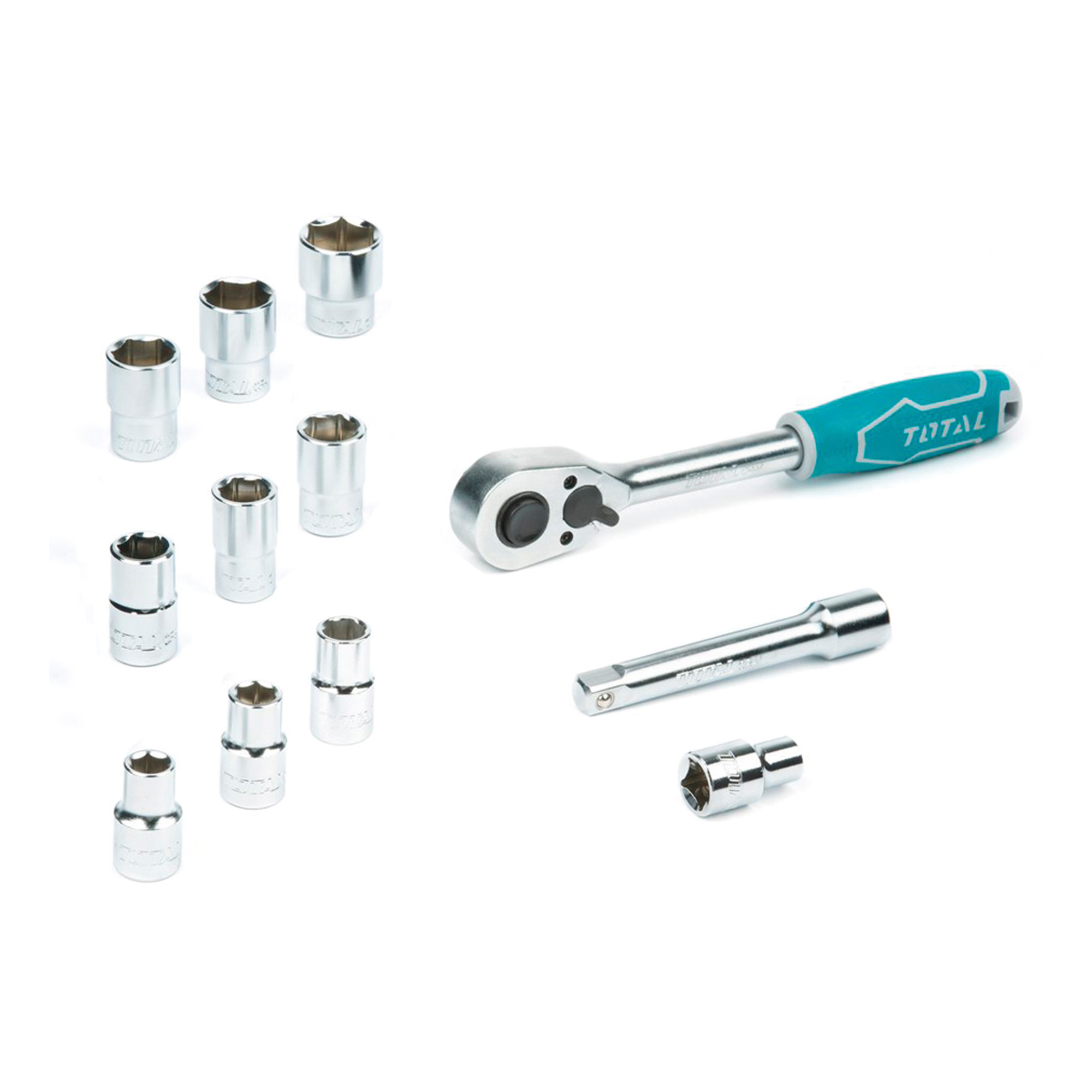 Set of 10 sockets 1/2'' THT141121 | 1/2''