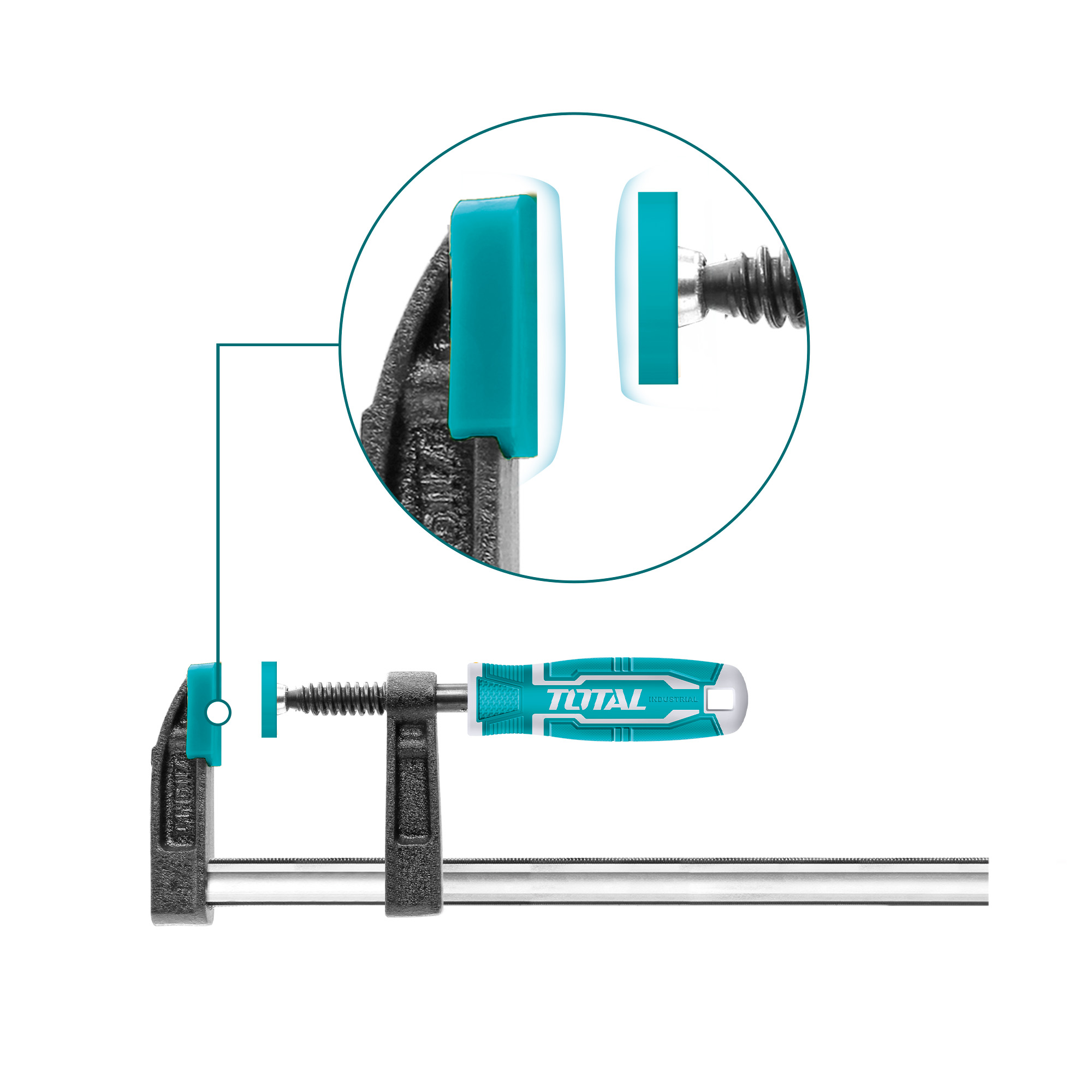 Clamp THT13205 | 250 x 50 mm