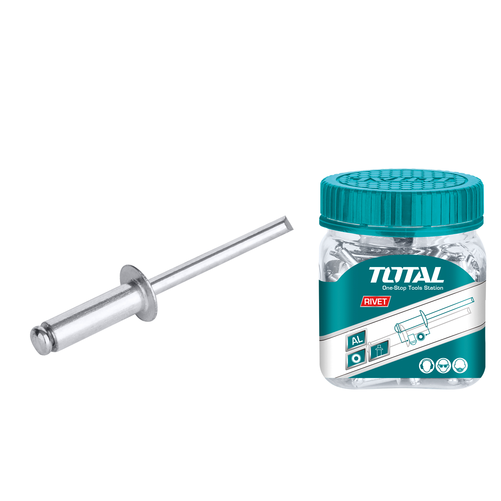 Rivets WJRT | 3.2 x 8 mm | Aluminium