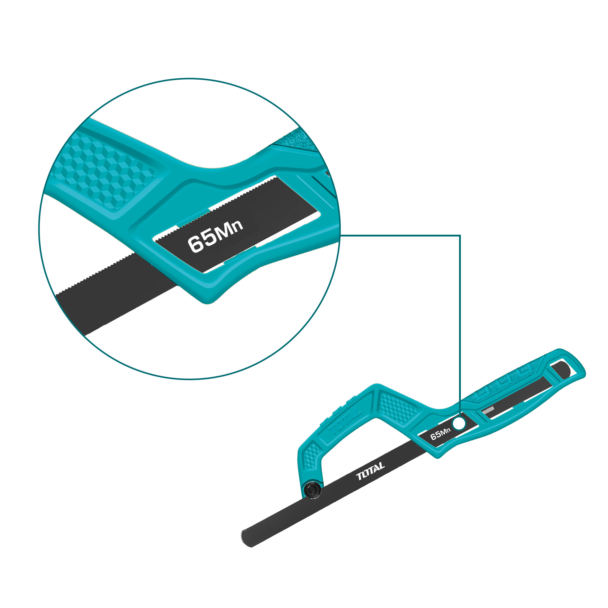 Mini hacksaw frame THMHF1504 | 250 - 300 mm