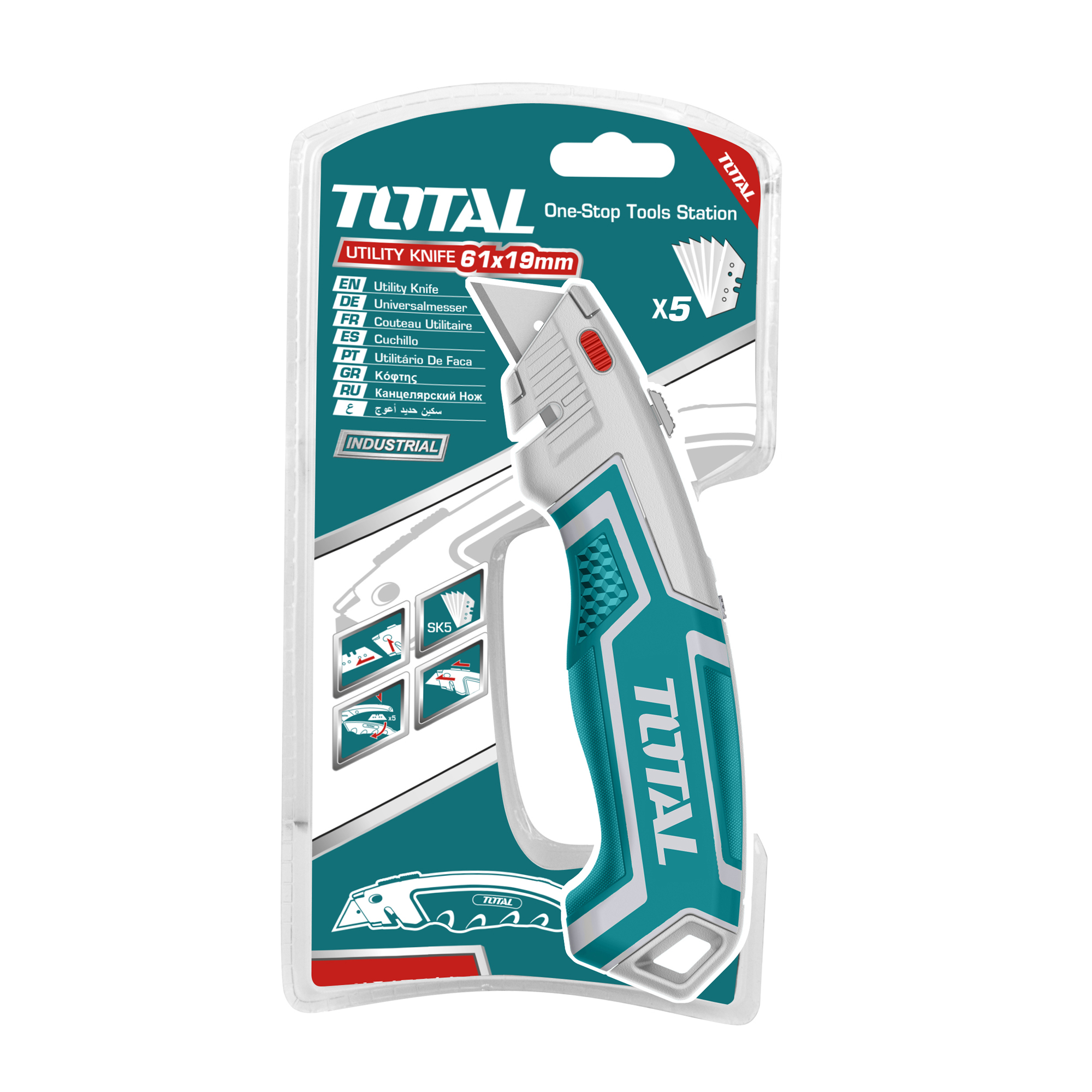 PRO Cutter THT5116118 | 61 x 19 mm | Zinc alloy