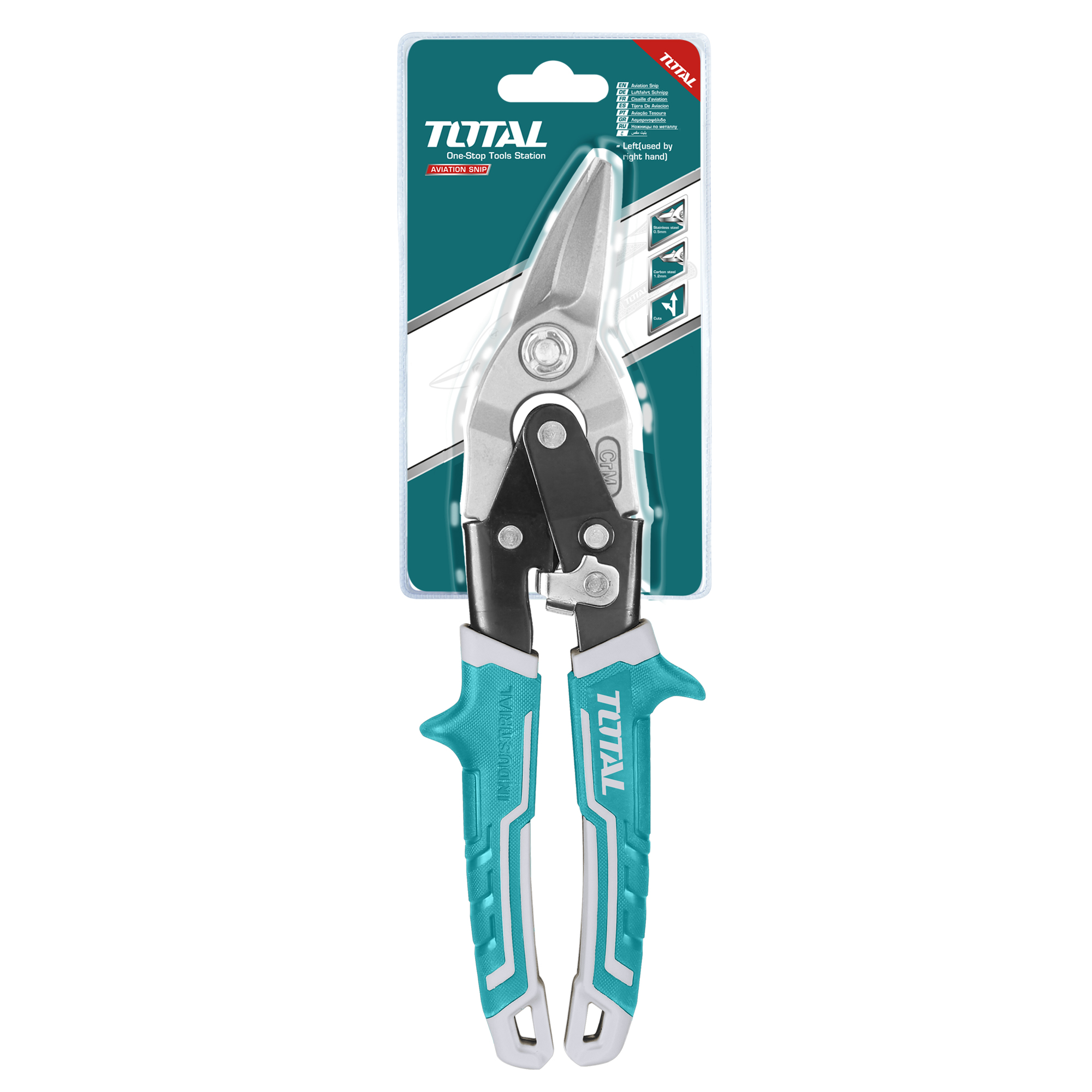 Tin snips  THTJ531106 | 250 mm | Chrome-molybdenum (Cr-Mo) - Left