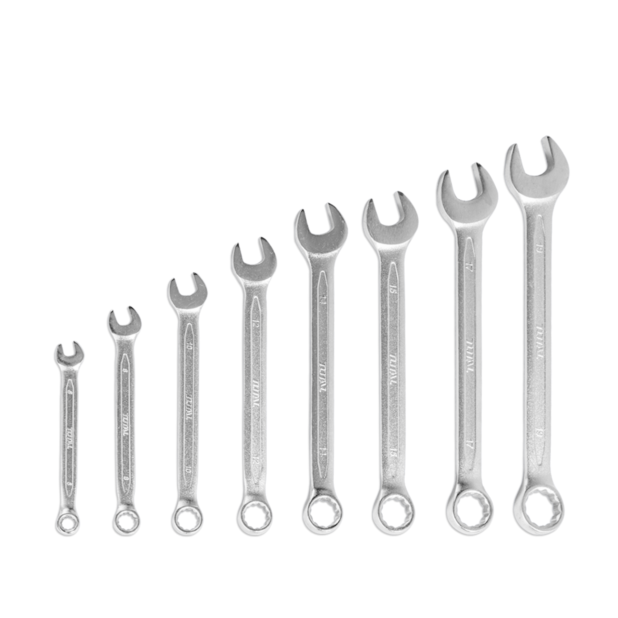 Set of 8 combination wrenches  THT102286