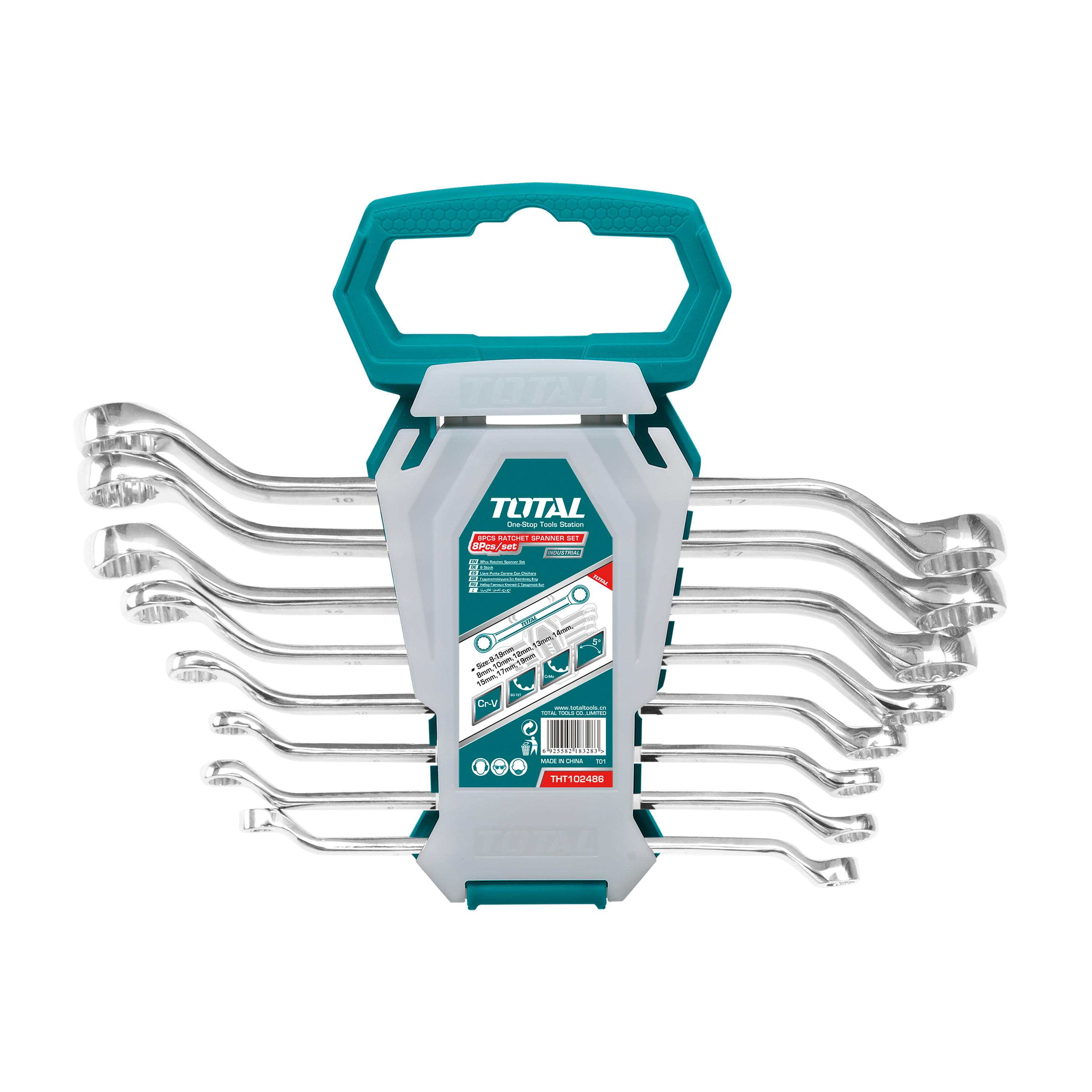 Set of 8 double offset wrenches  THT102486
