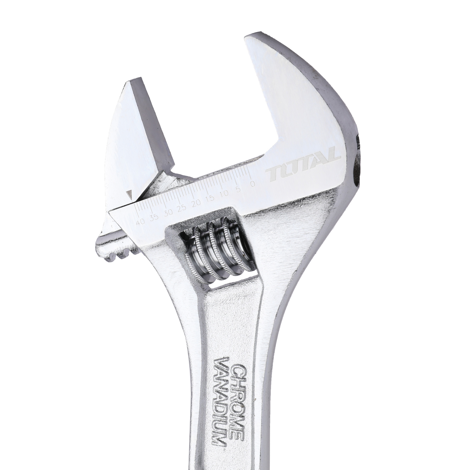 Adjustable wrench THT1010 | 375 mm / 0-46 mm opening | Carbon steel