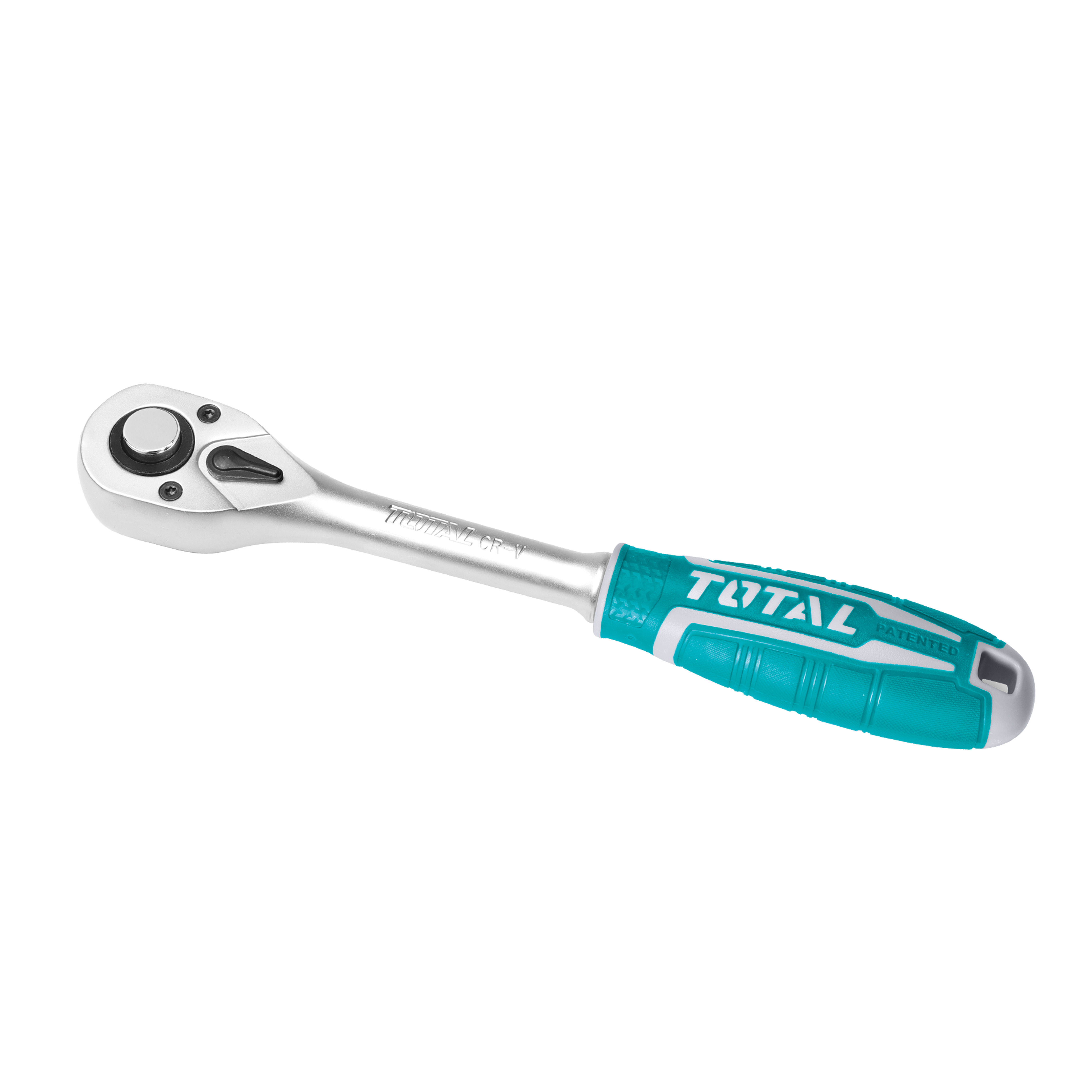 Reversible ratchet wrench THT106 | 158 mm / 1/4'' drive | Chrome-vanadium (Cr