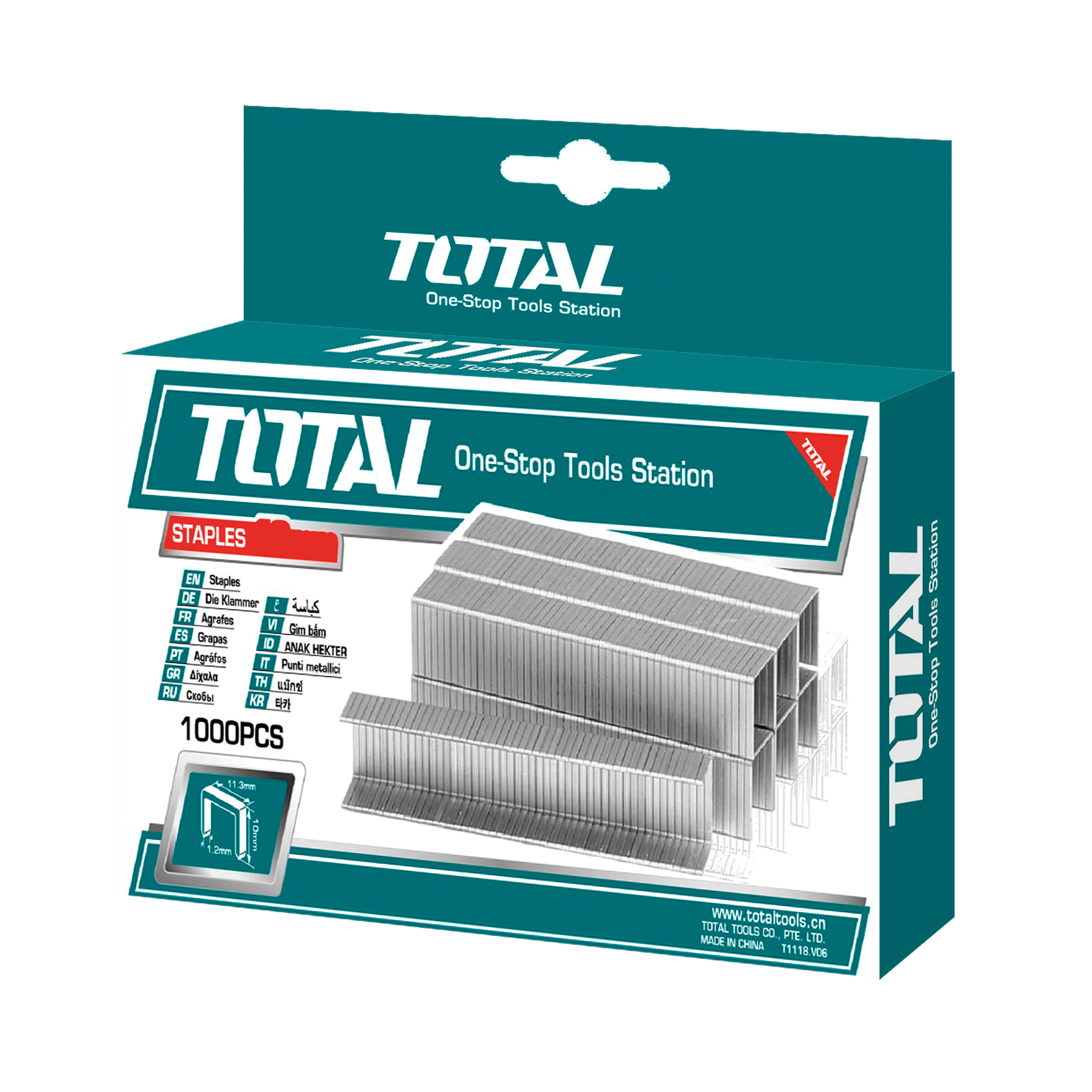 Staples THT391 | 1.2 x 8 mm