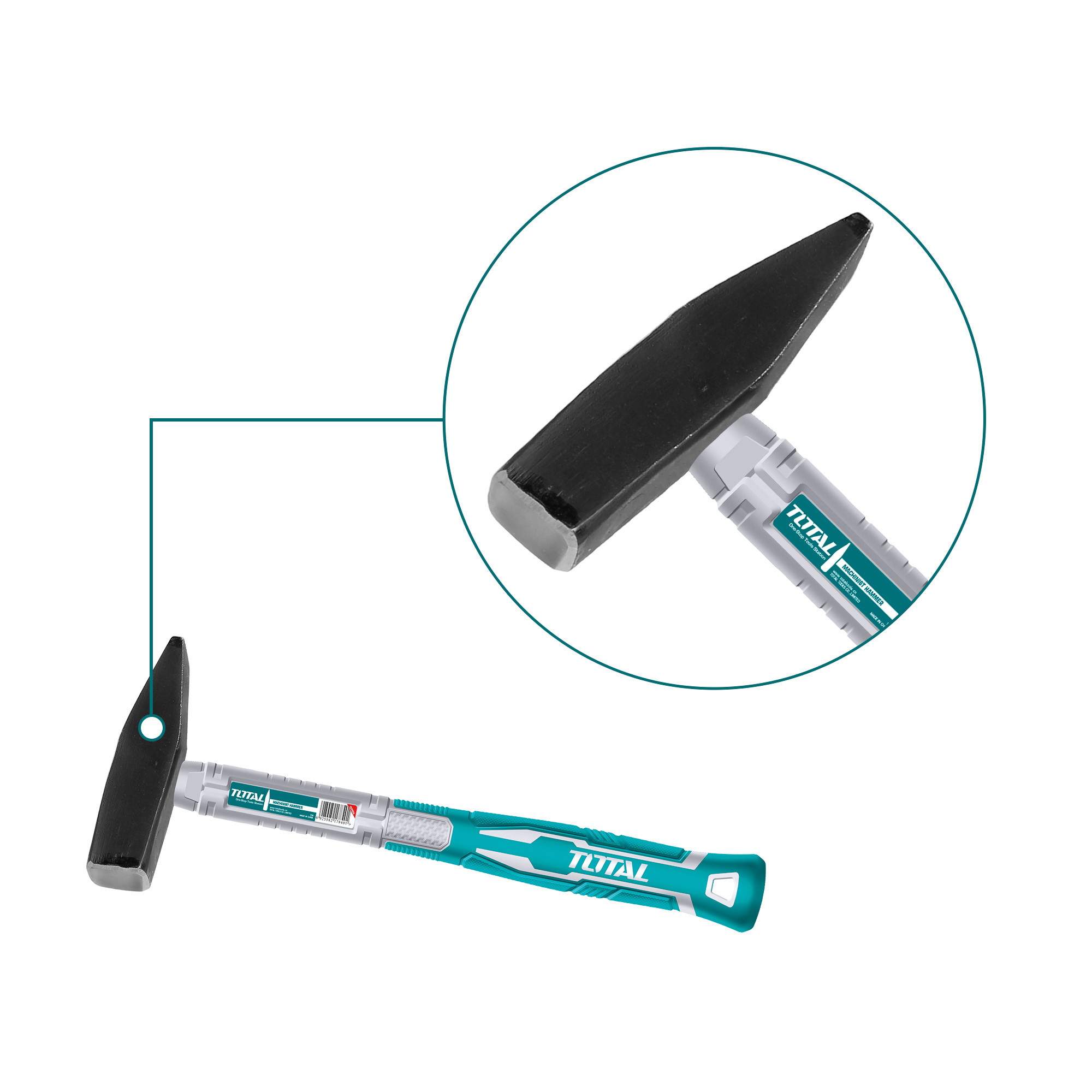 Mechanic's hammer THT7115006 | 1500 g | Carbon steel