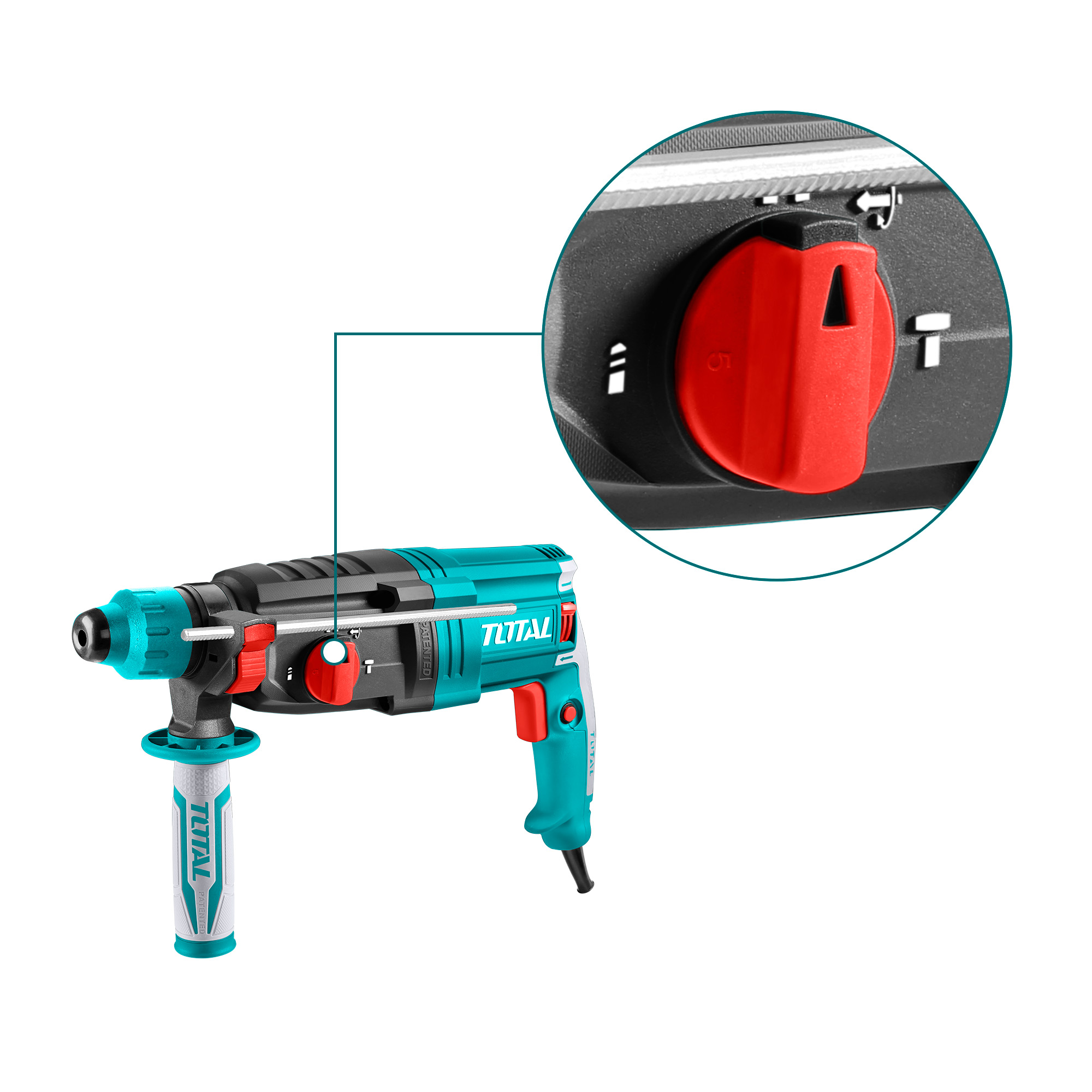 Rotary Hammer TH309288-2 | 950 W - 2.5 j