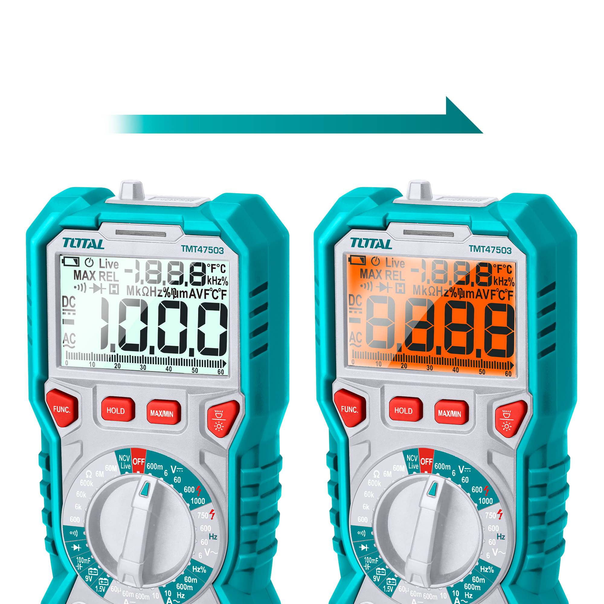 Digital multimeter TMT47503