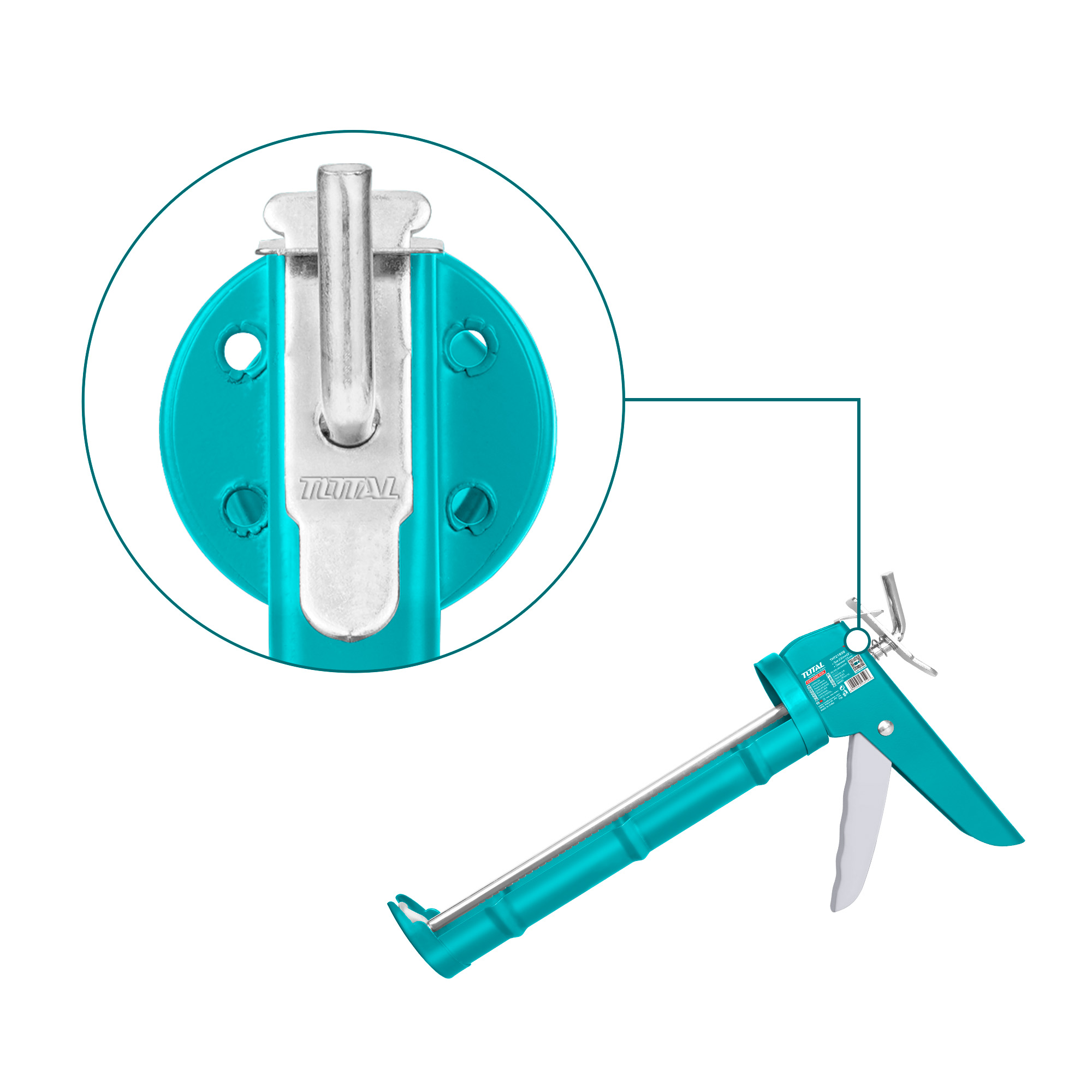 Silicone gun THT21809 | 230 mm