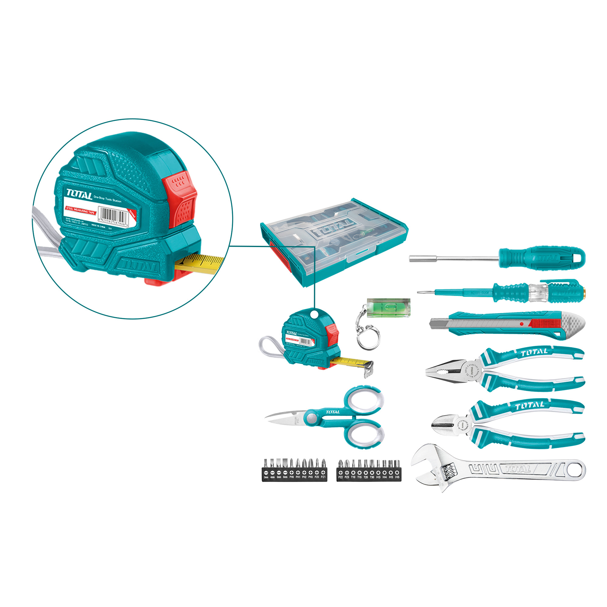 Box with 29 Tools  THKTV02H291 | 29 Pieces