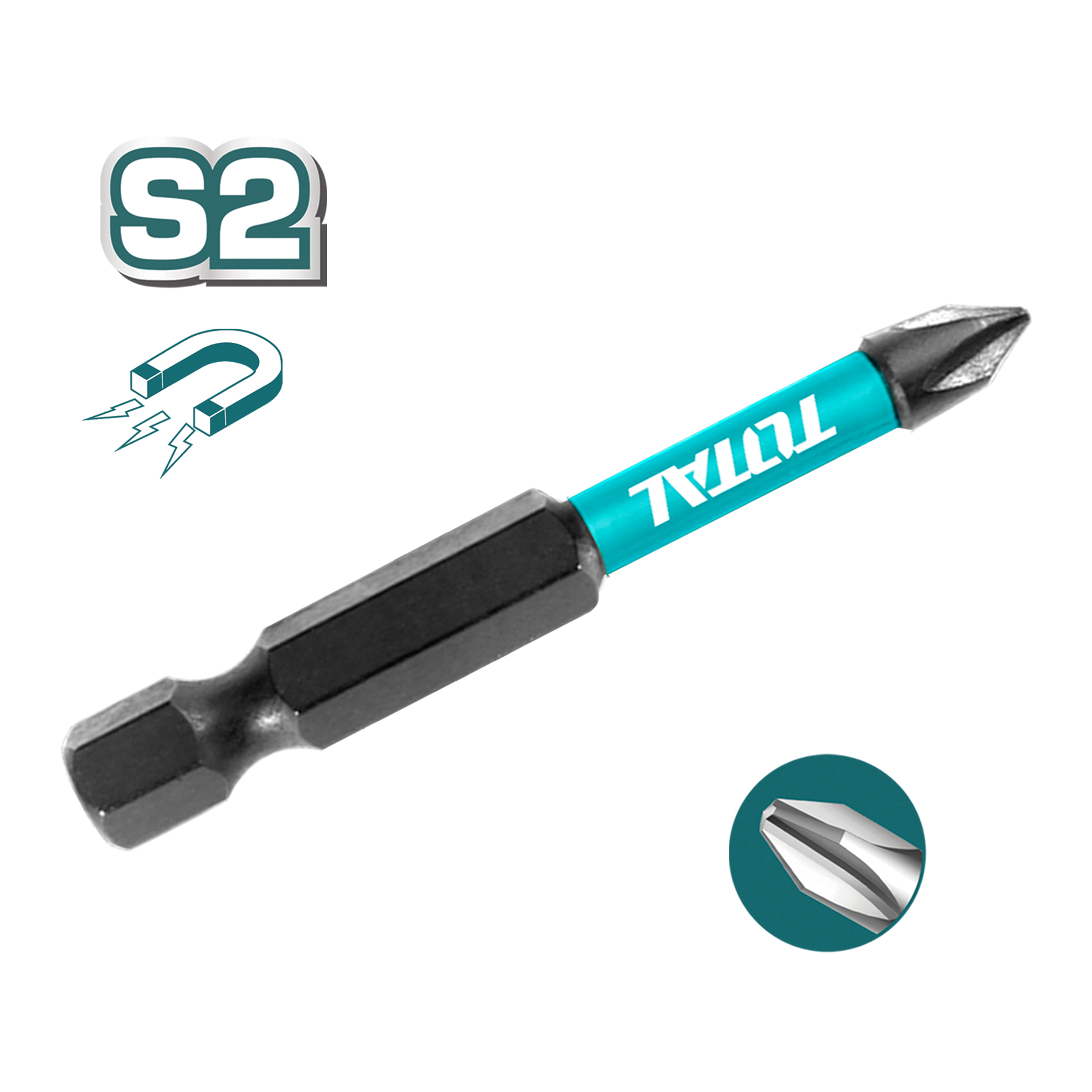 Impact Bits - PH2 TACIM16PH223 | 50 mm