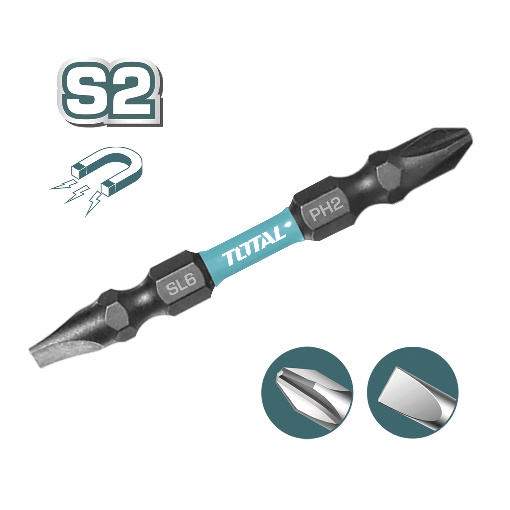 Bits - PH2 / SL6  TACIM16HL133 | 65 mm