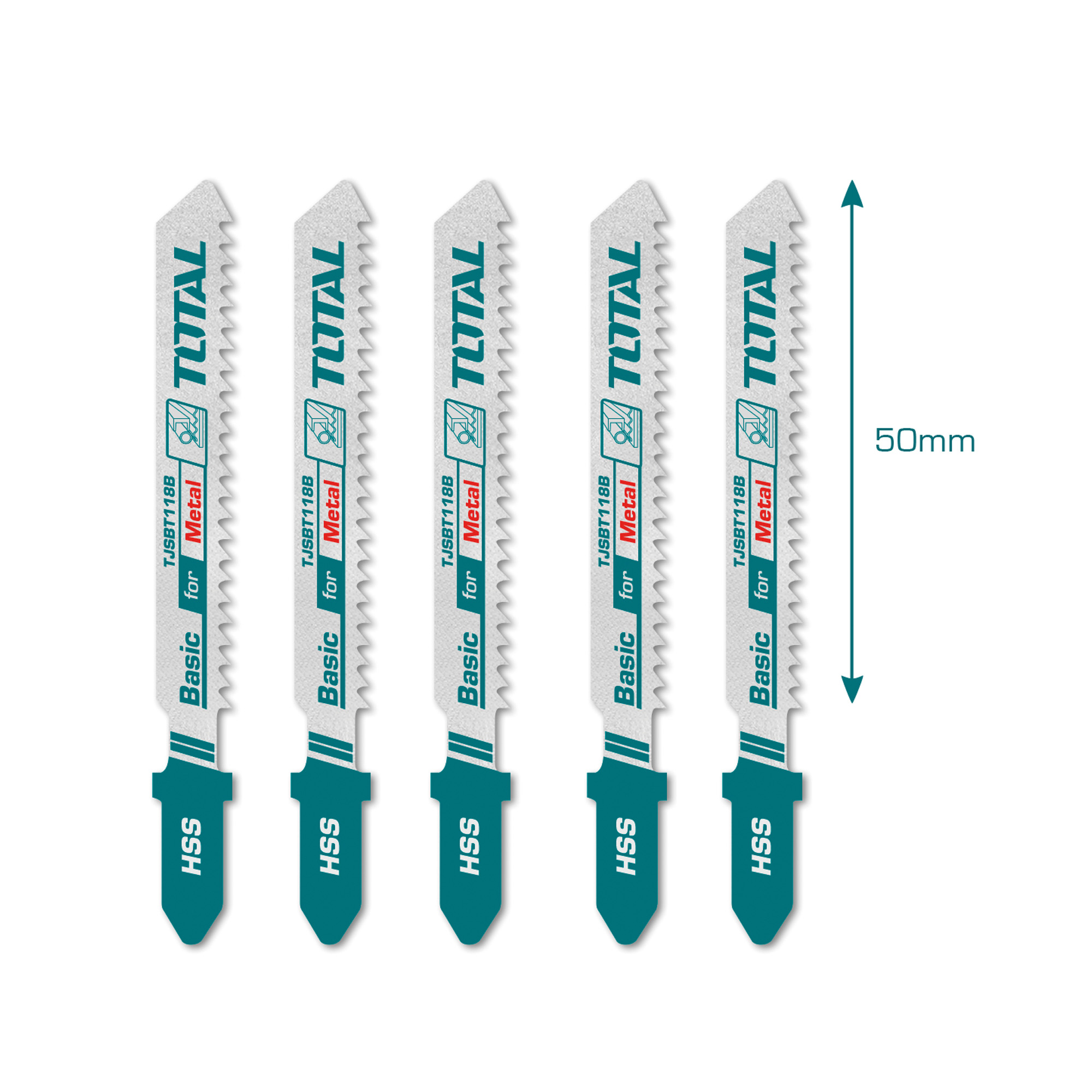 Jigsaw blades TAC51118A | 50 mm