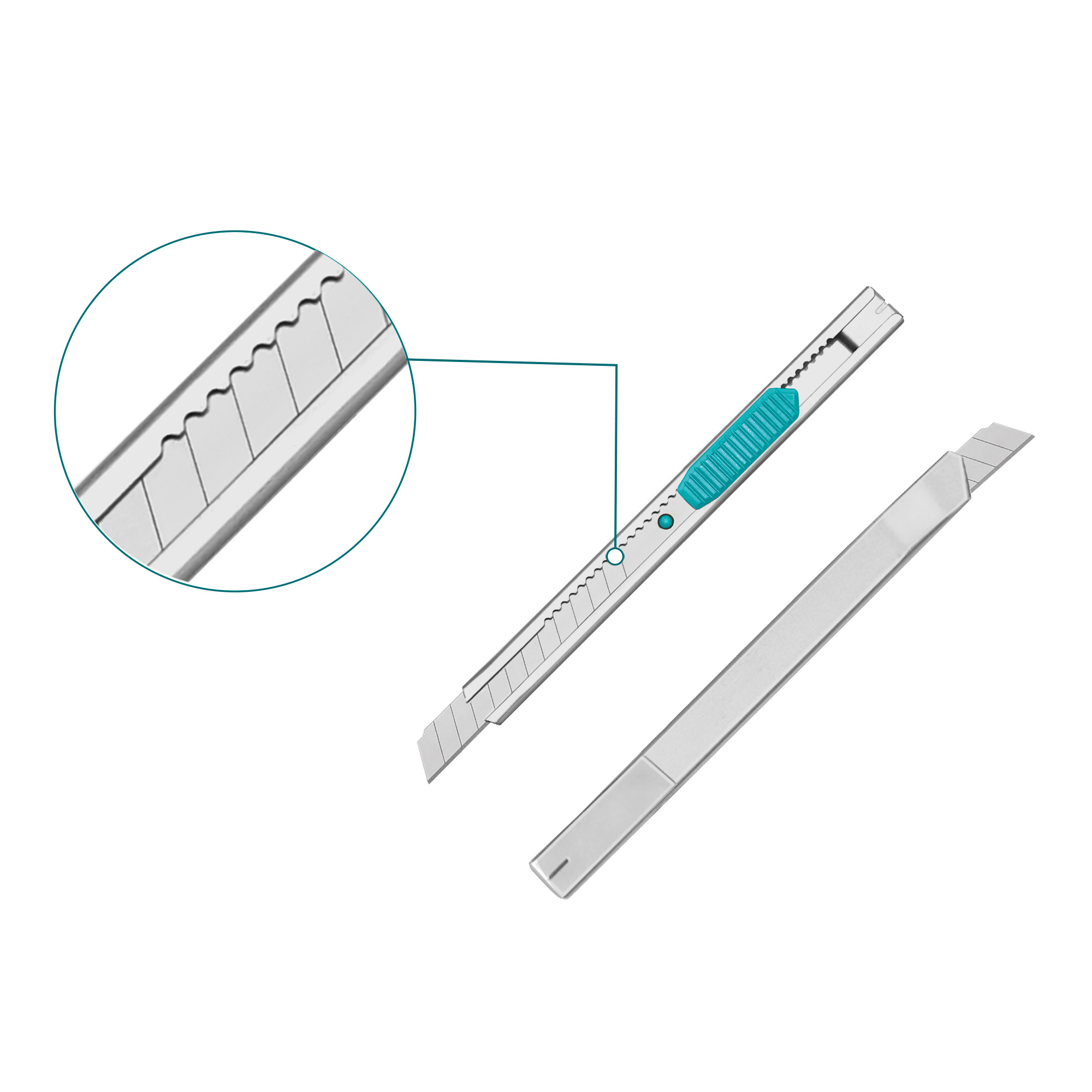 Cutter THT5110906 | 9 x 80 mm | Stainless steel