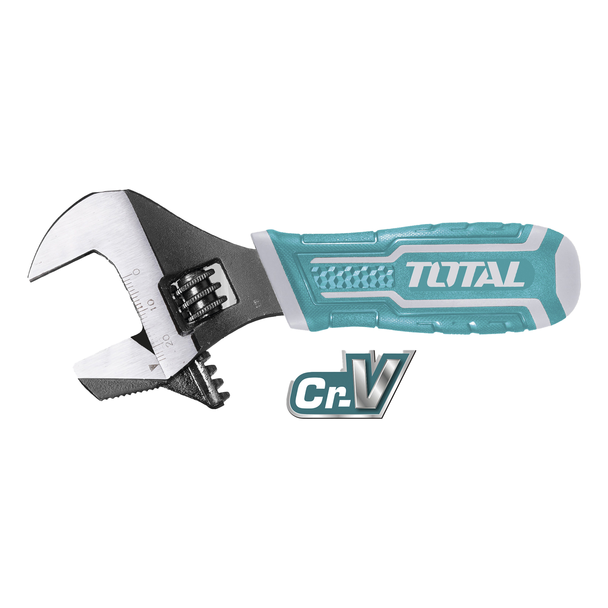 Mini adjustable wrench with reversible jaw THT1016S | 156 mm