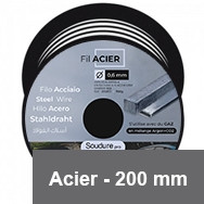 200 mm diameter spool for STEEL welding
