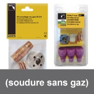 Contact Tips for flux-cored wire (gasless welding)