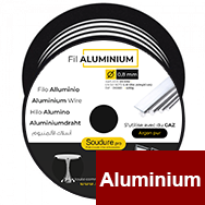 Bobine de fil pour soudure ALUMINIUM