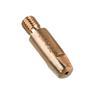 Contact tips for aluminium MIG welding